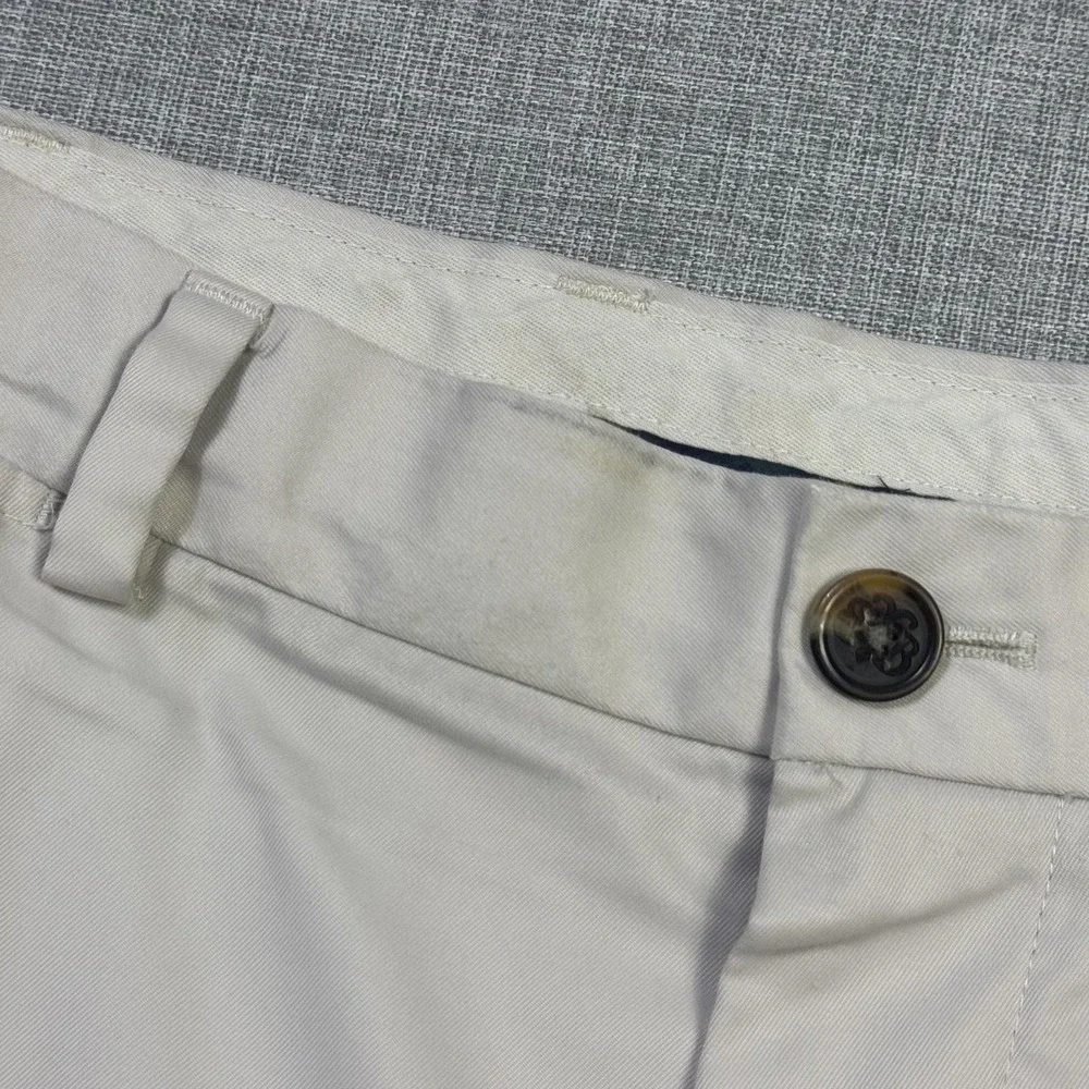 Brooks Brothers St. Andrews Links Golf Chino Shorts Mens 34 Beige 9